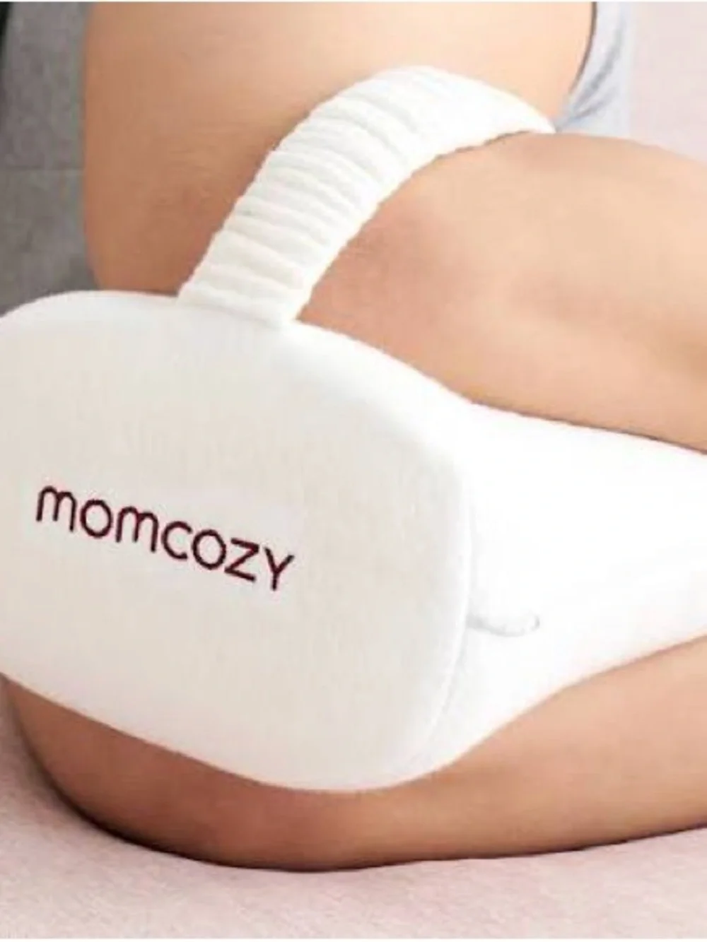 Momcozy White Knee Pregnancy / Recovery Pillow
